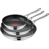 Tefal Set Jamie Oliver Cook Smart 20/24/28 cm (28 cm, Frying pan, Pan set + pot set, Stainless steel)