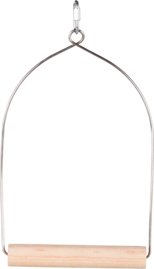 Comparer les prix de Balançoire Arche Bois, 15 × 27 Cm - Mon Animalerie