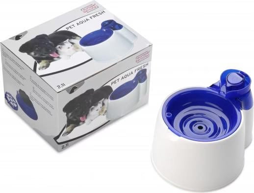 EBI Distributeur automatique d'eau Pet Aqua Fresh (2.10 l), Gamelle