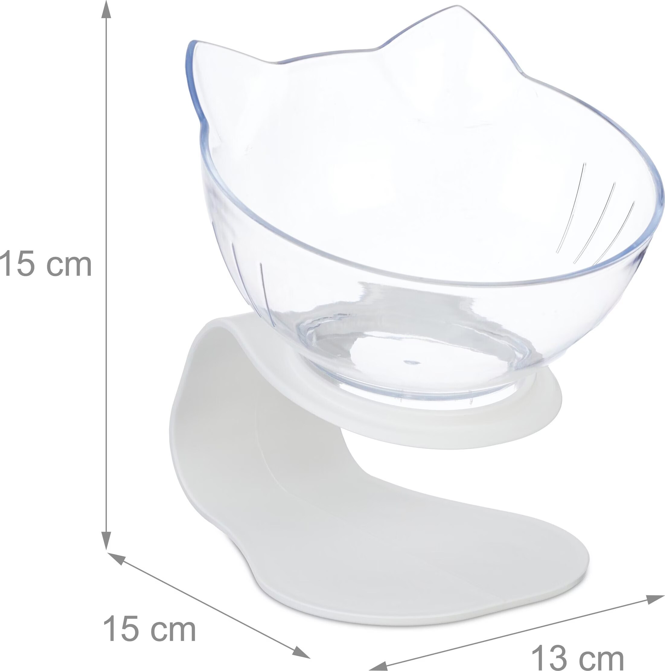 Relaxdays Set de gamelles pour chats, Gamelle