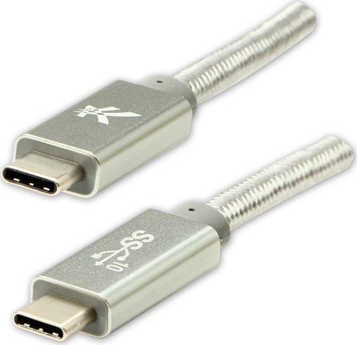Nenurodyta USB-Kabelis Logo USB-C USB-C 1 m Baltas (1 m) Galaxus