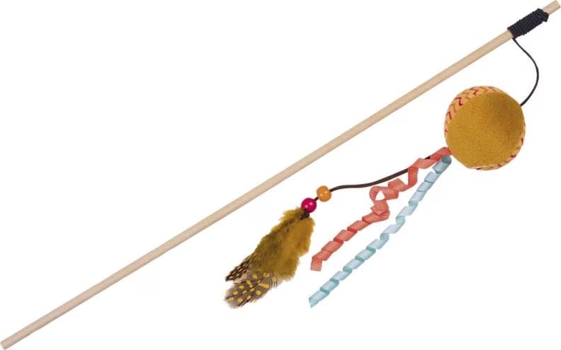 Meilleurs prix pour Nobby Canne  pche avec boule en peluche avec catnip, Jouets pour chat