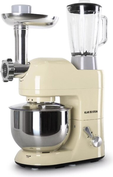 Klarstein Lucia Morena Küchenmaschine inkl Fleischwolf1200W, 5 Liter ...