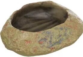 Ecuelle pour eau et nourriture pour reptile taille 15 × 3,5 × 12 cm H 3.5 cm