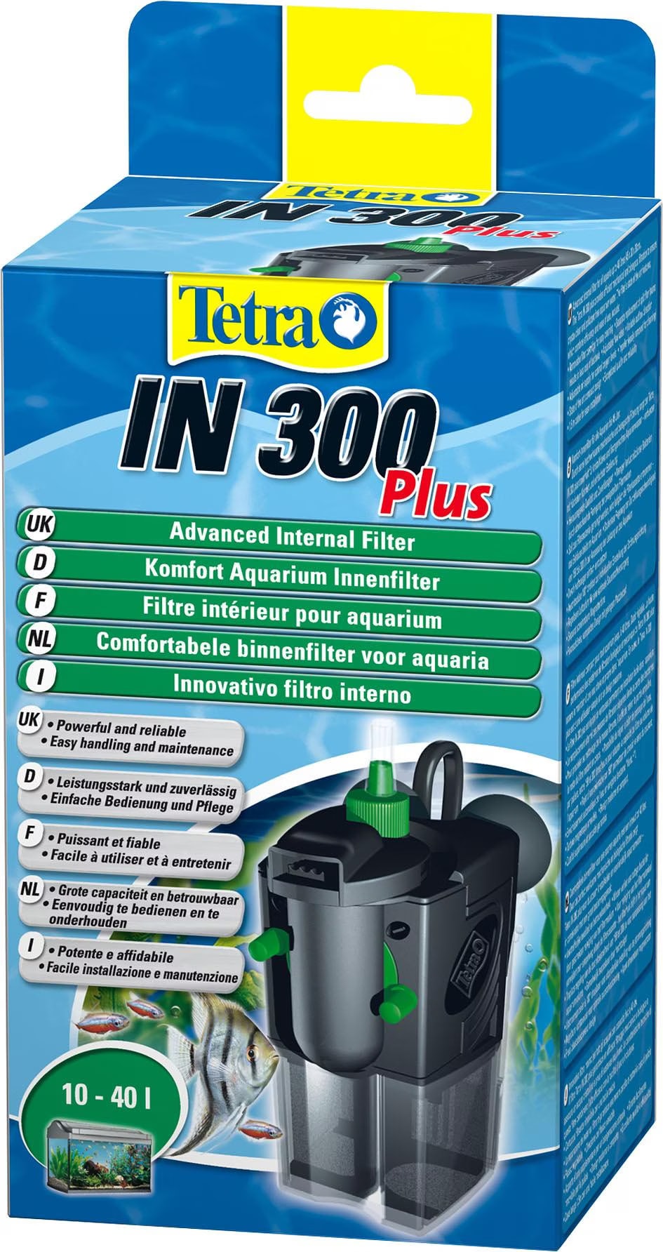 Meilleurs prix pour Tetra - Filtre intérieur pour aquarium Tetra filtre In 300 10 - 40 litres