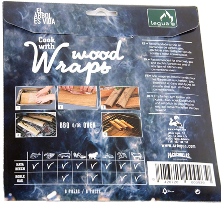 BBQ Master Räucher Wood Wraps Buche kaufen
