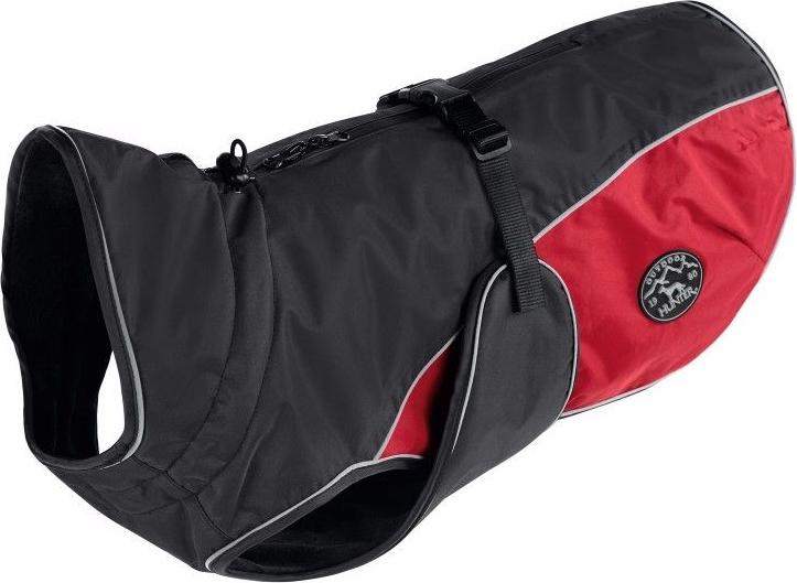 Hunter - Coat Uppsala Cozy 40 Cm Anthracite/Red - (65430)