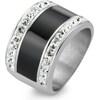 Rhomberg Finger Ring (58, Stainless steel)
