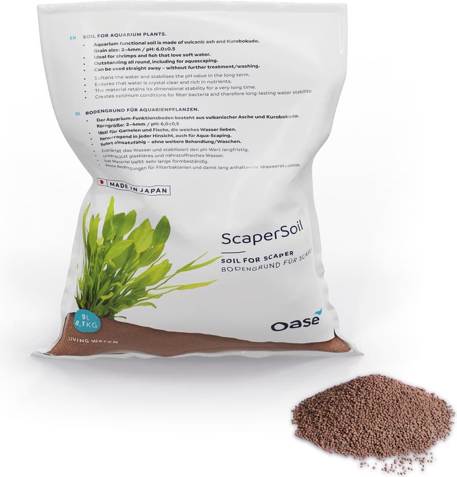 Comparer les prix de Oase Substrat de fond ScaperLine Soil, 9 l, brun (Dcoration, autres lments), Dcoration d'aquarium