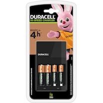 Duracell Hi-Speed Value Charger incl. 2x AA and 2x AAA (4 pcs., AAA, AA, Battery + charger)