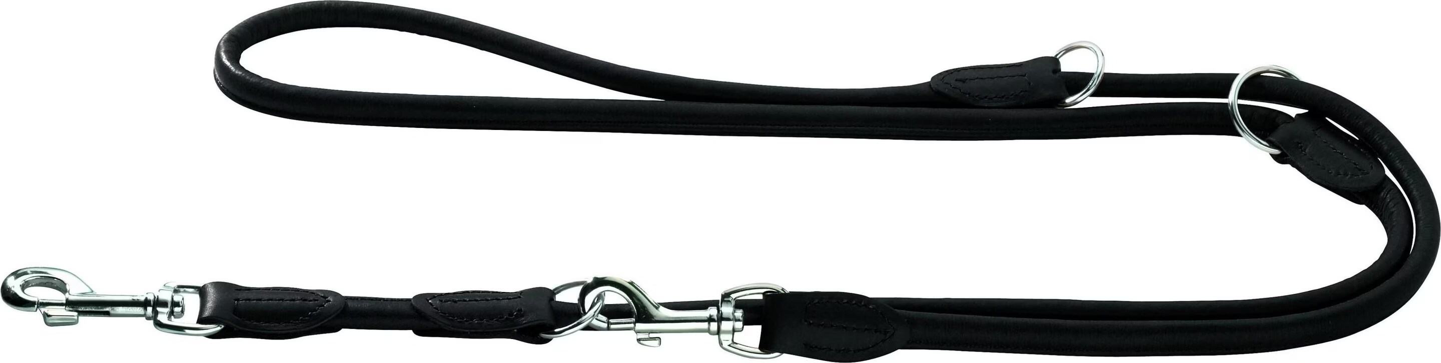 Comparer les prix de Hunter Round & Soft Laisse pour chien - noir L 200 cmx1 cm de diamètre