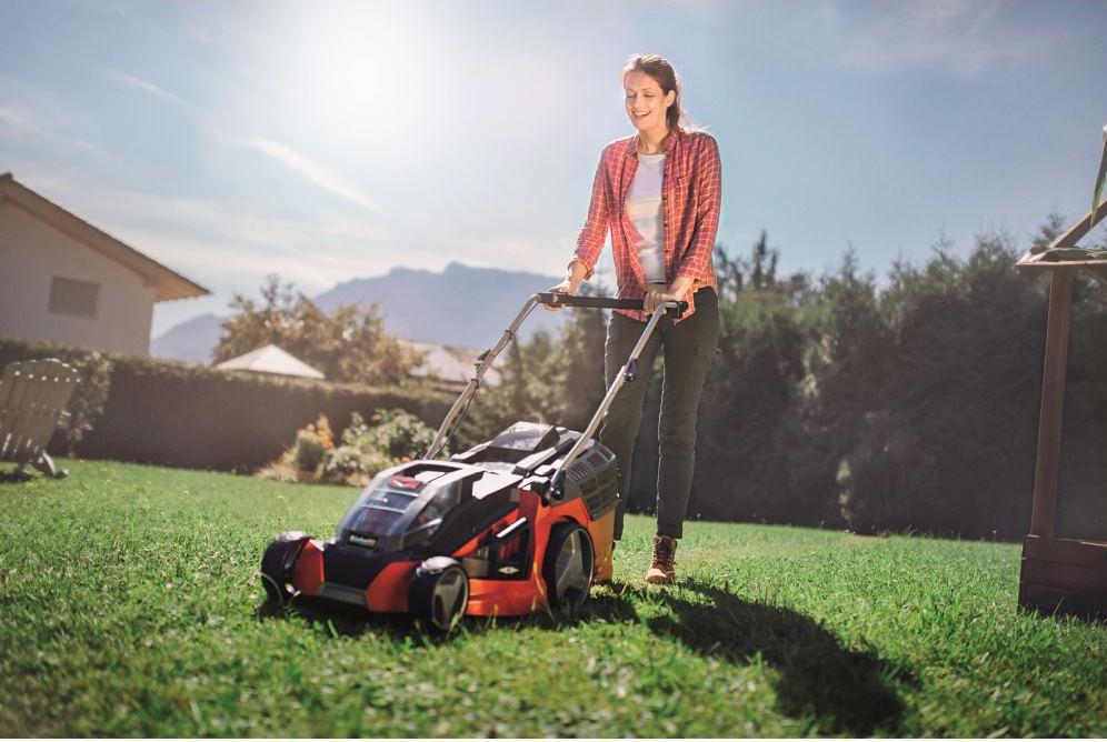 Einhell 5 in 1 lawn mower clearance
