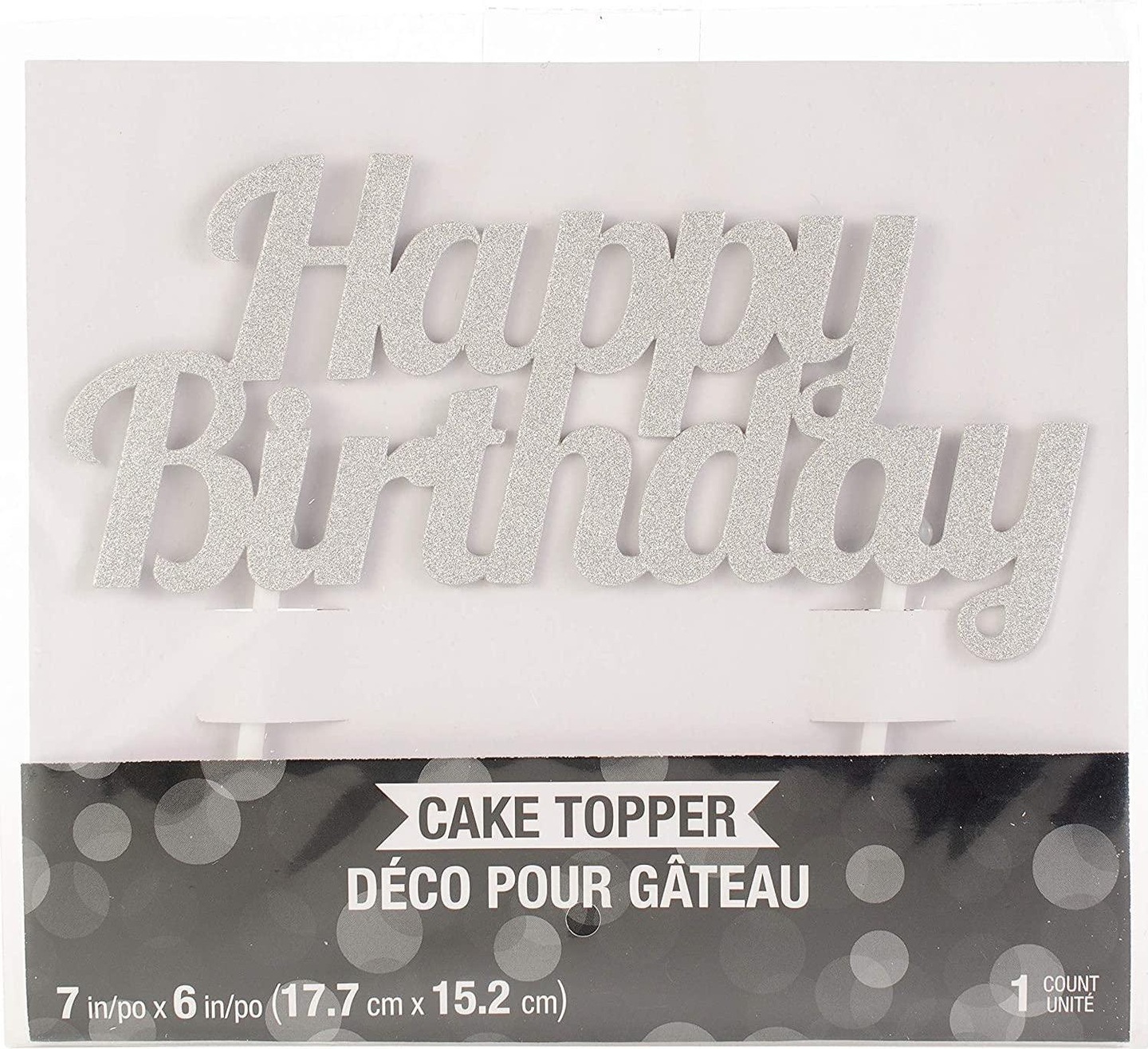 Creative Party Glitzer Geburtstagstorte Topper kaufen bei Galaxus