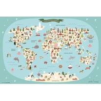 CoverYourDesk World Map (60 x 40 cm)