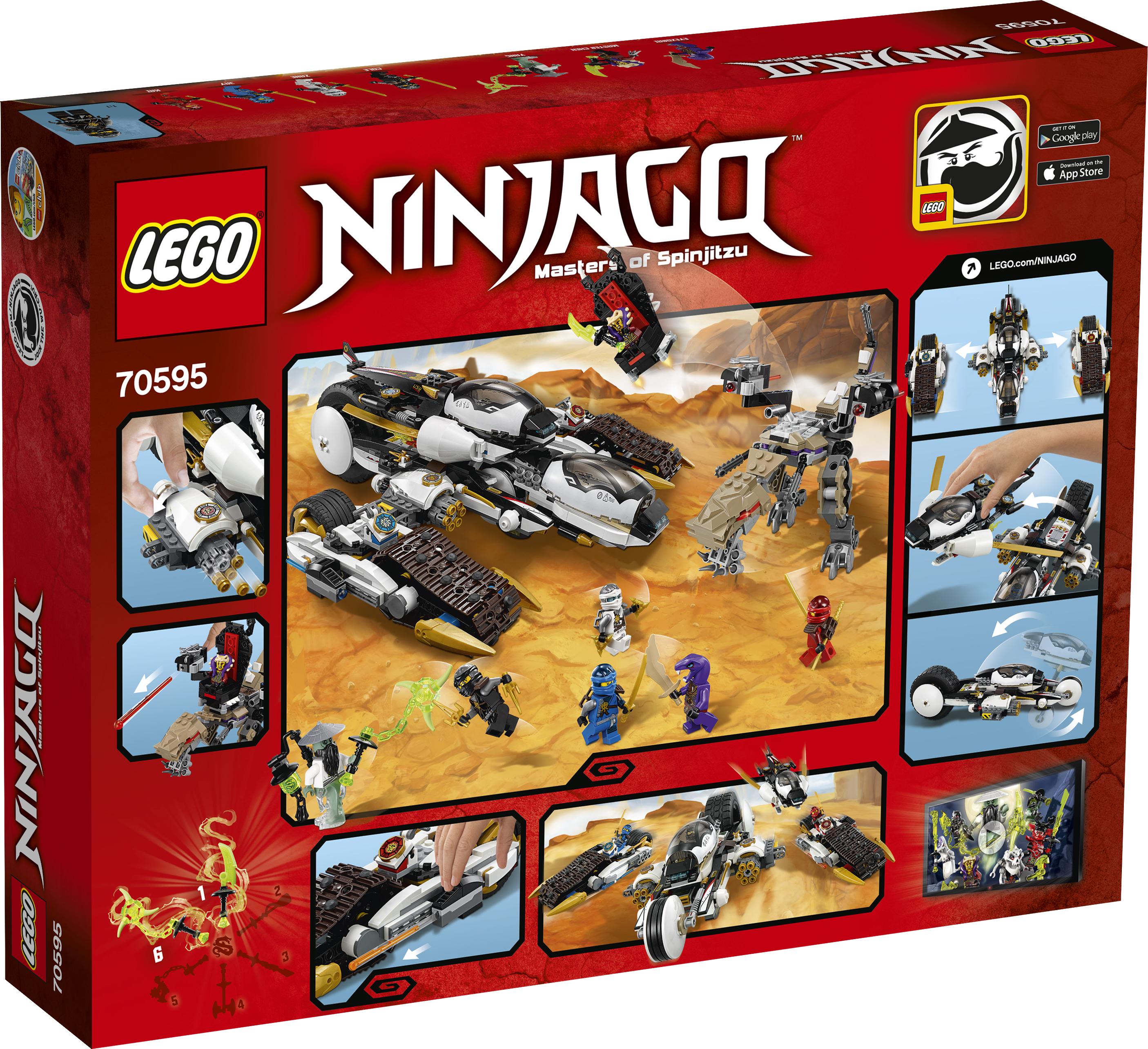 LEGO Ninjago Ultra stealth cap vehicle 70595 LEGO Ninjago Galaxus