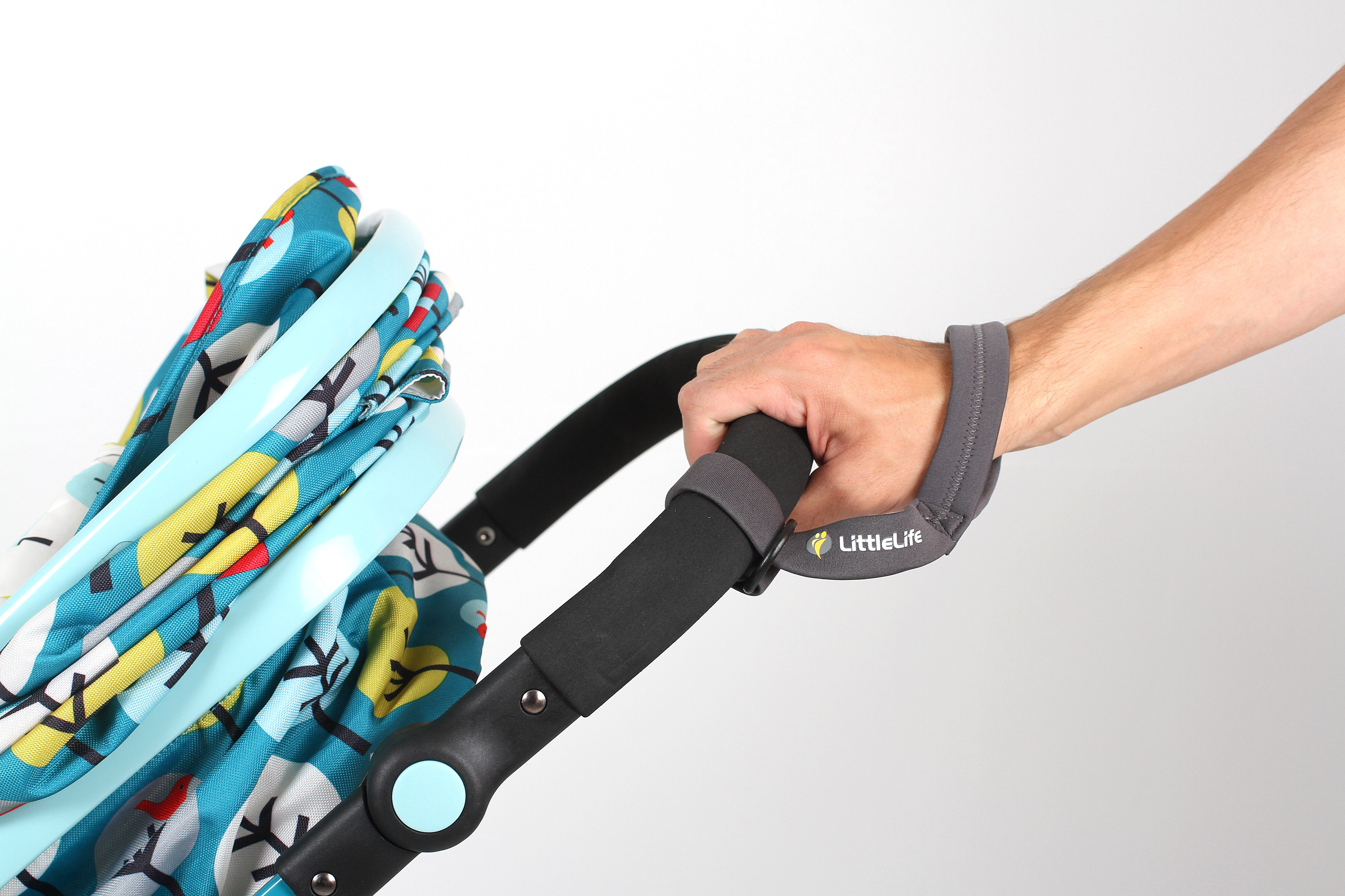 Buggy wrist strap clearance