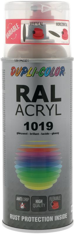 Dupli-Color Acryllack glänzend RAL 1019 graubeige (Graubeige 0.40 l) Galaxus