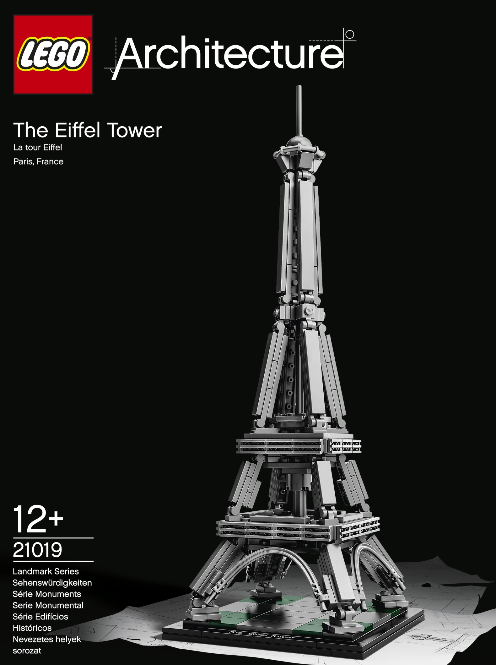 Eiffel tower lego architecture best sale
