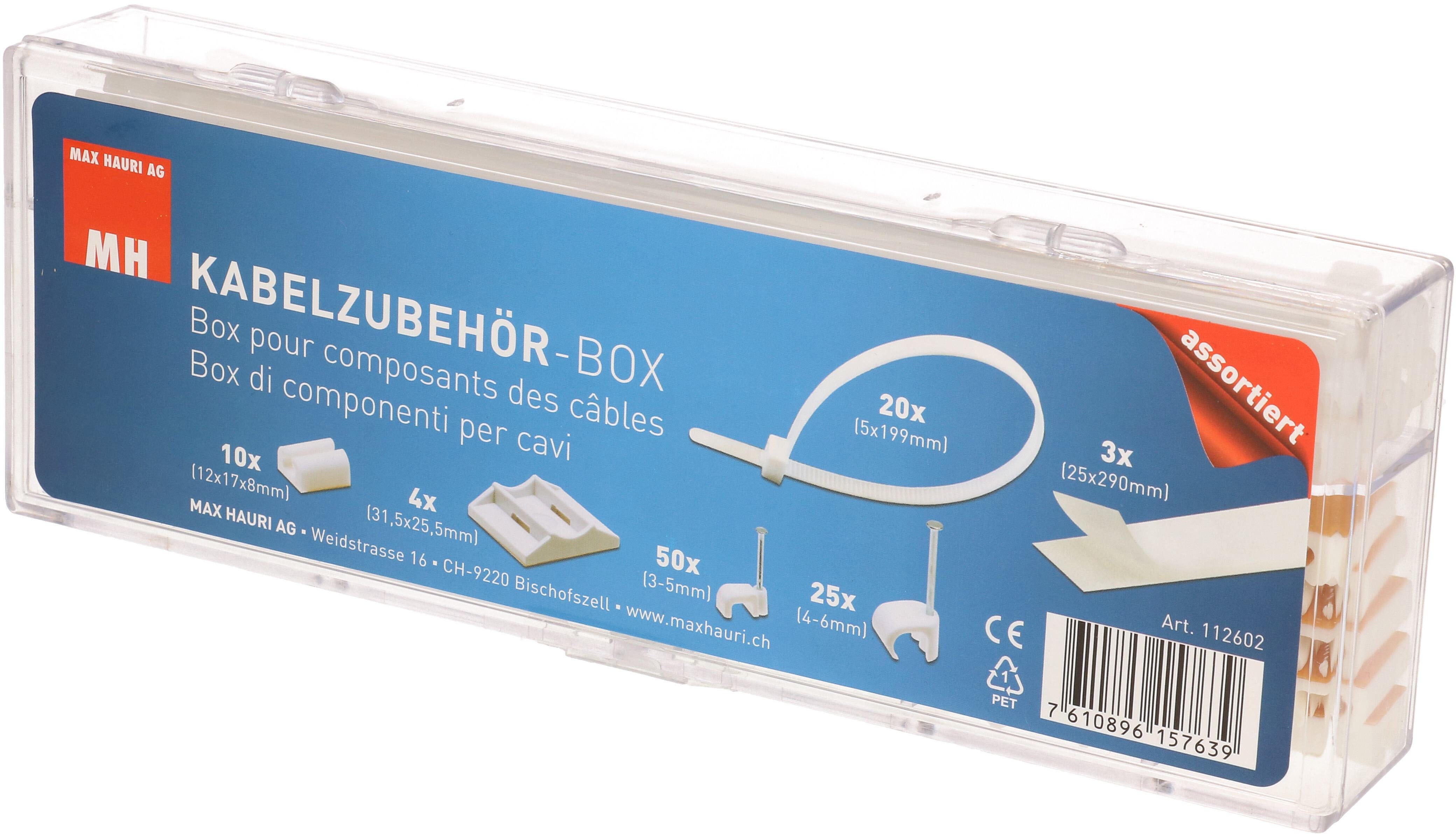 Max Hauri Kabelzubehör Box Assortiert (Kabelführungen) Galaxus