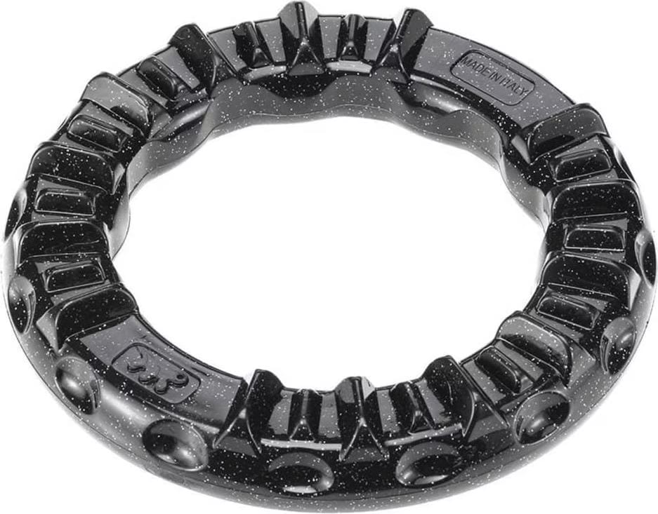 Meilleurs prix pour Anneau à mâcher Ferplast Smile, noir pour chien - taille L : 20 cm de diamètre x H 3,9 cm