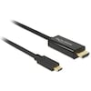 Delock Thunderbolt 3| USB Typ C — HDMI (Typ A) (3 m, HDMI, USB tipo C)