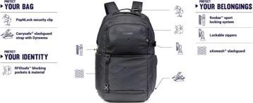 Pacsafe Camsafe X25L backpack Kamera Schultertasche 25 l Galaxus