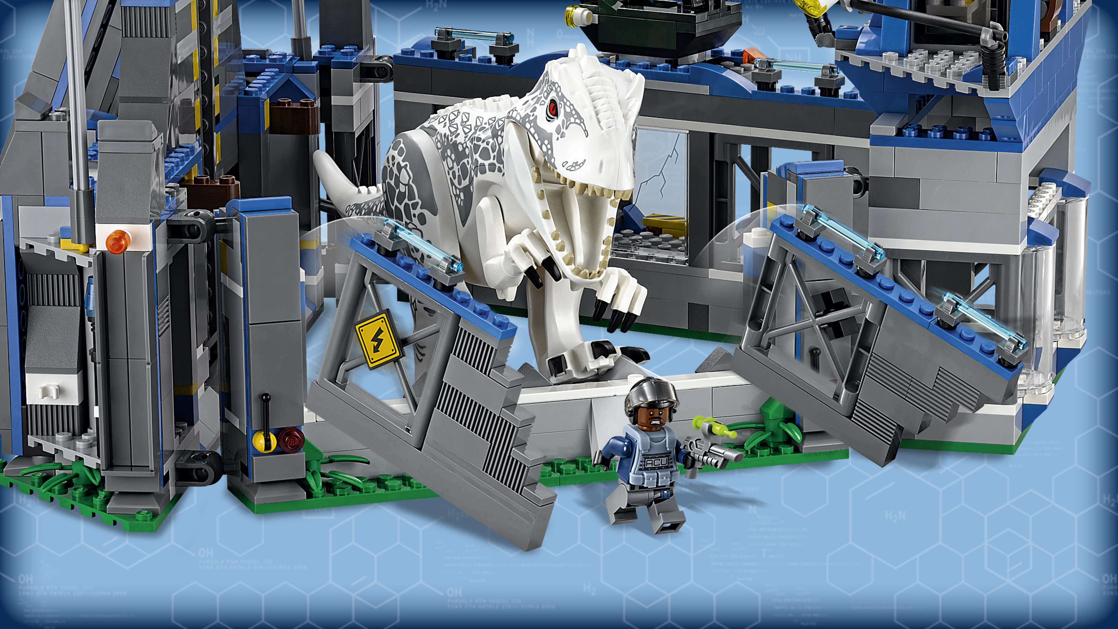 Lego jurassic world indominus rex breakout online