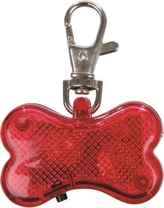 Comparer les prix de Flasher Pour Chiens, 4,5 × 3 Cm, Rouge - 1341 - Mon Animalerie