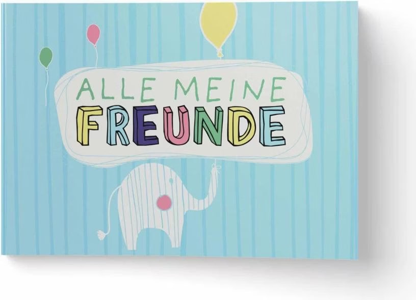 Alle Meine Freunde Haben Abi Und So Alle meine Freunde | Hochwertiges Freundebuch für Mädchen und Jungen
