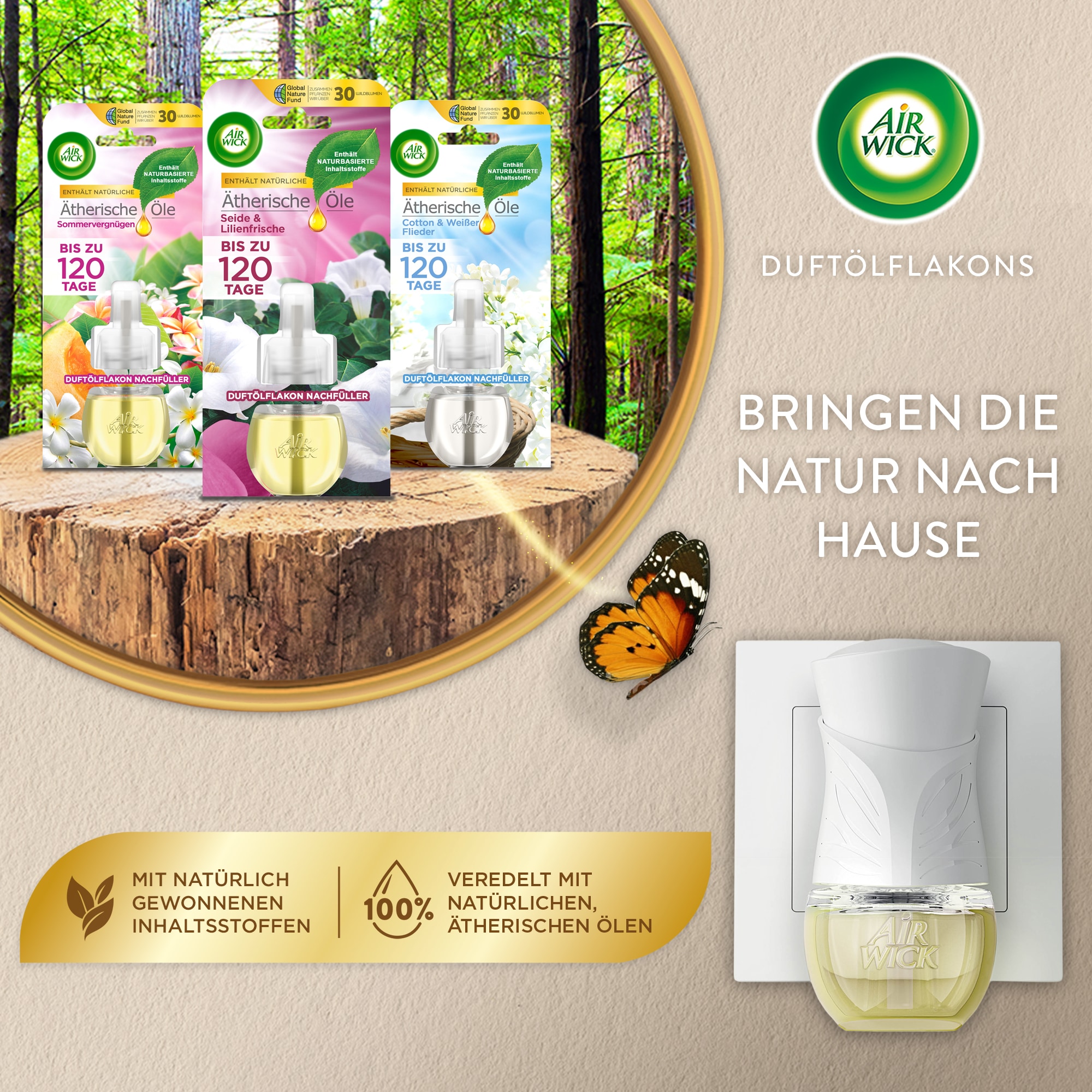 Air Wick Duftölflakon Nachfüller Seide &amp; Lilienfrische Galaxus FN9554