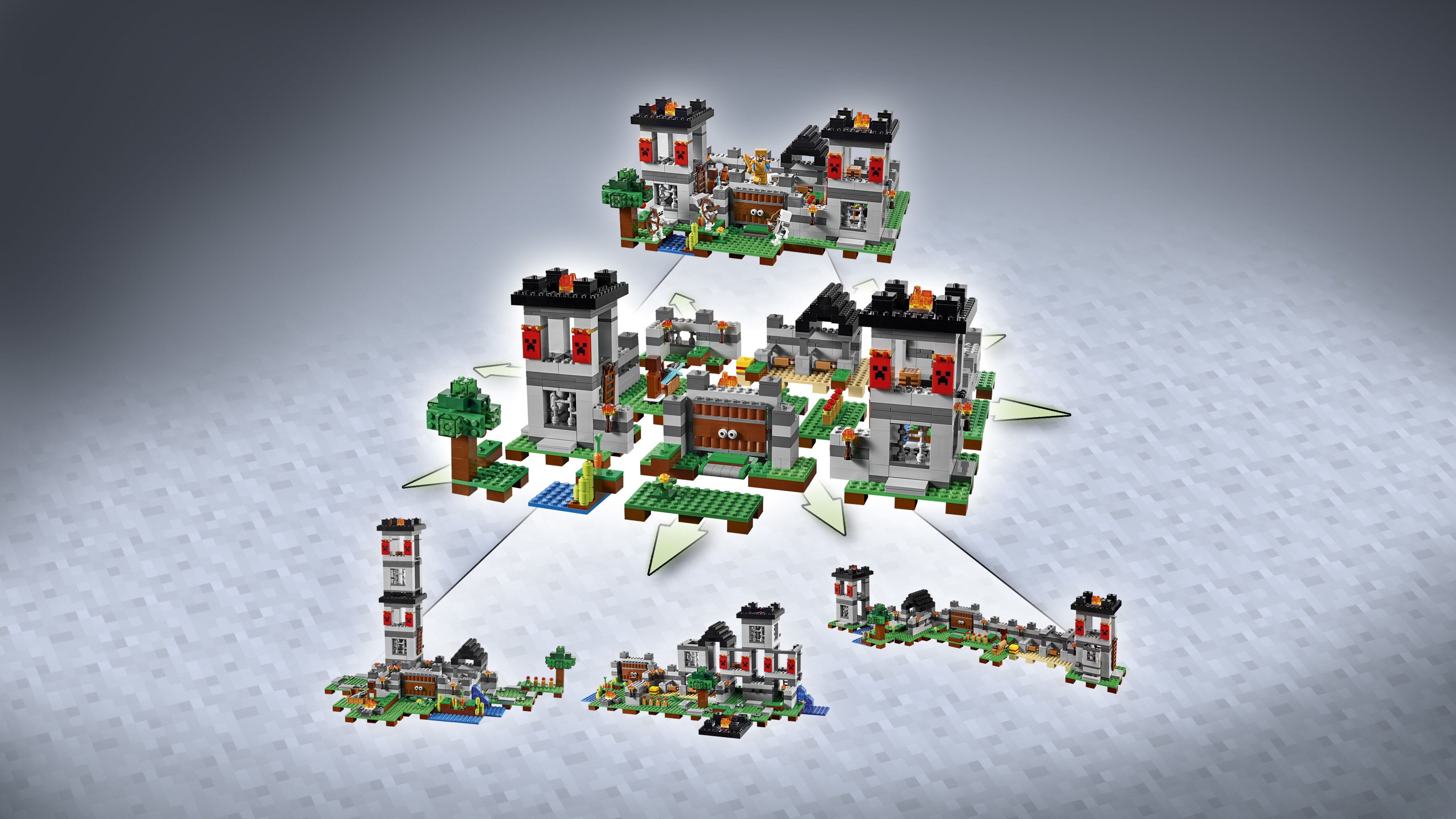 LEGO Minecraft The Fortress 21127 LEGO Minecraft buy at Galaxus