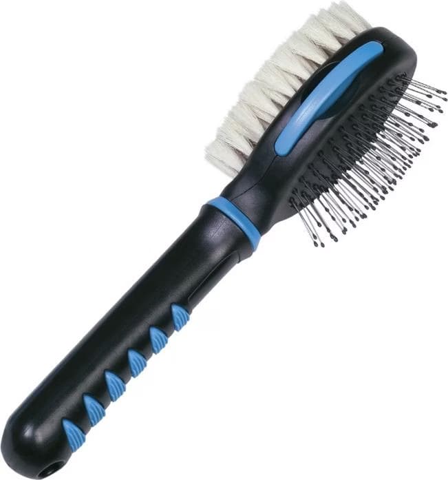 Comparer les prix de Nobby Brosse Comfort Line double pour chiots (Chat, Rongeur, Chien), Produits de soins pour animaux