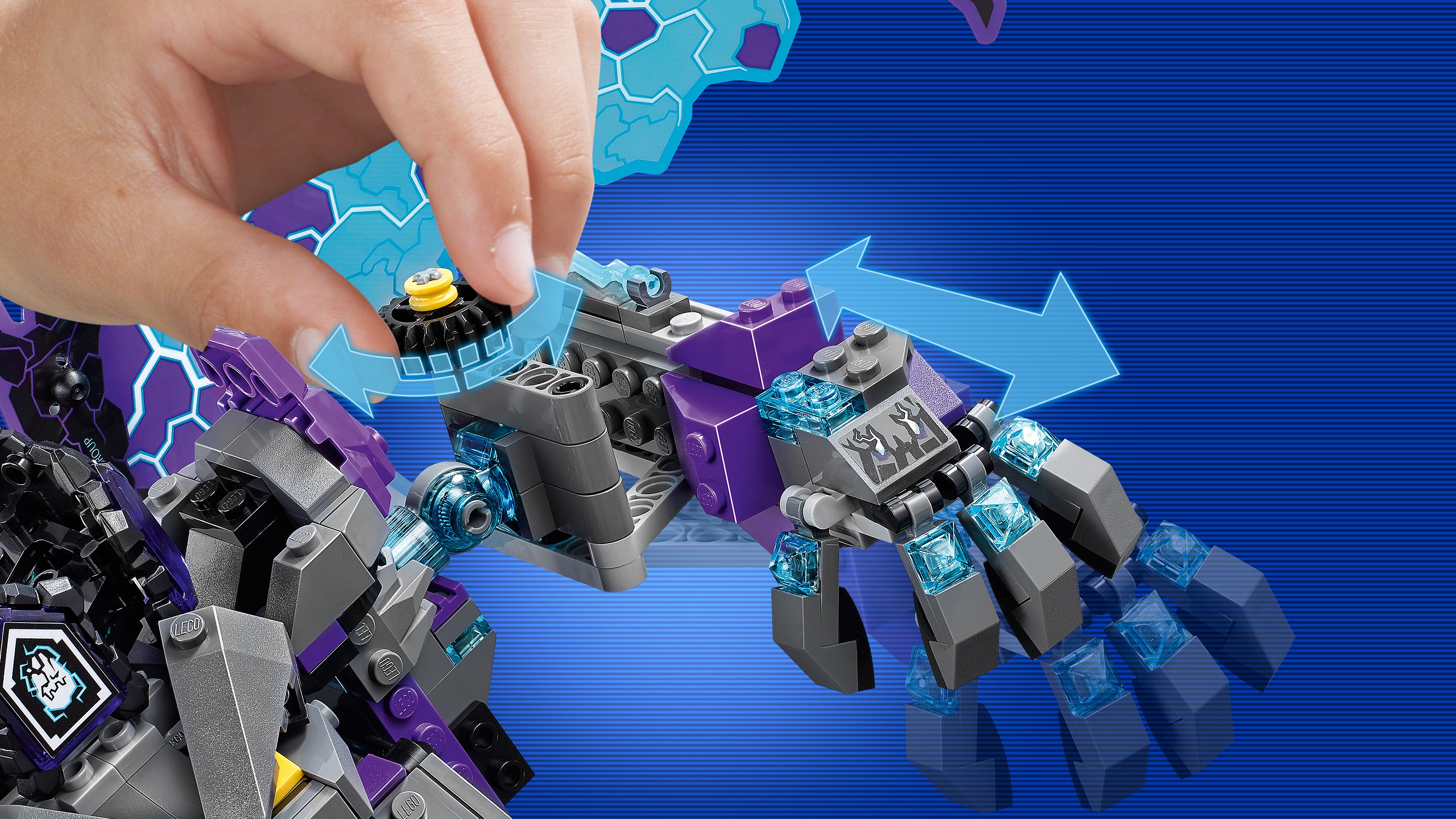 LEGO Nexo Knights The Stormy Stone Colossus 70356 LEGO Nexo Knights Galaxus
