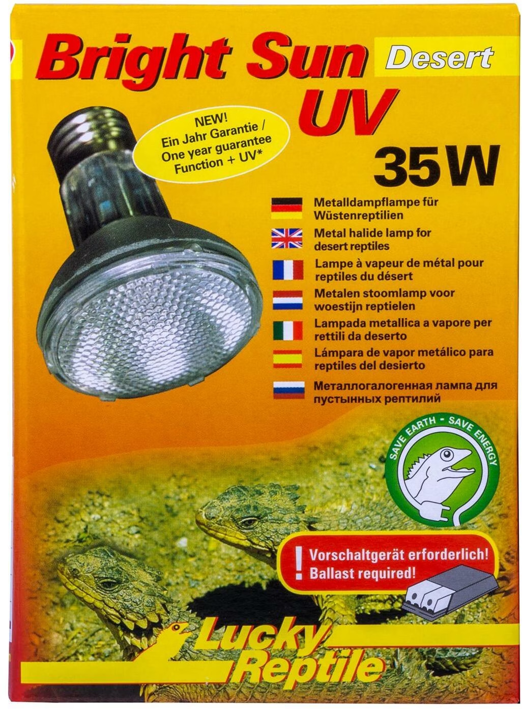 Comparer les prix de Lucky Reptile Bright Sun UV Desert 35 W