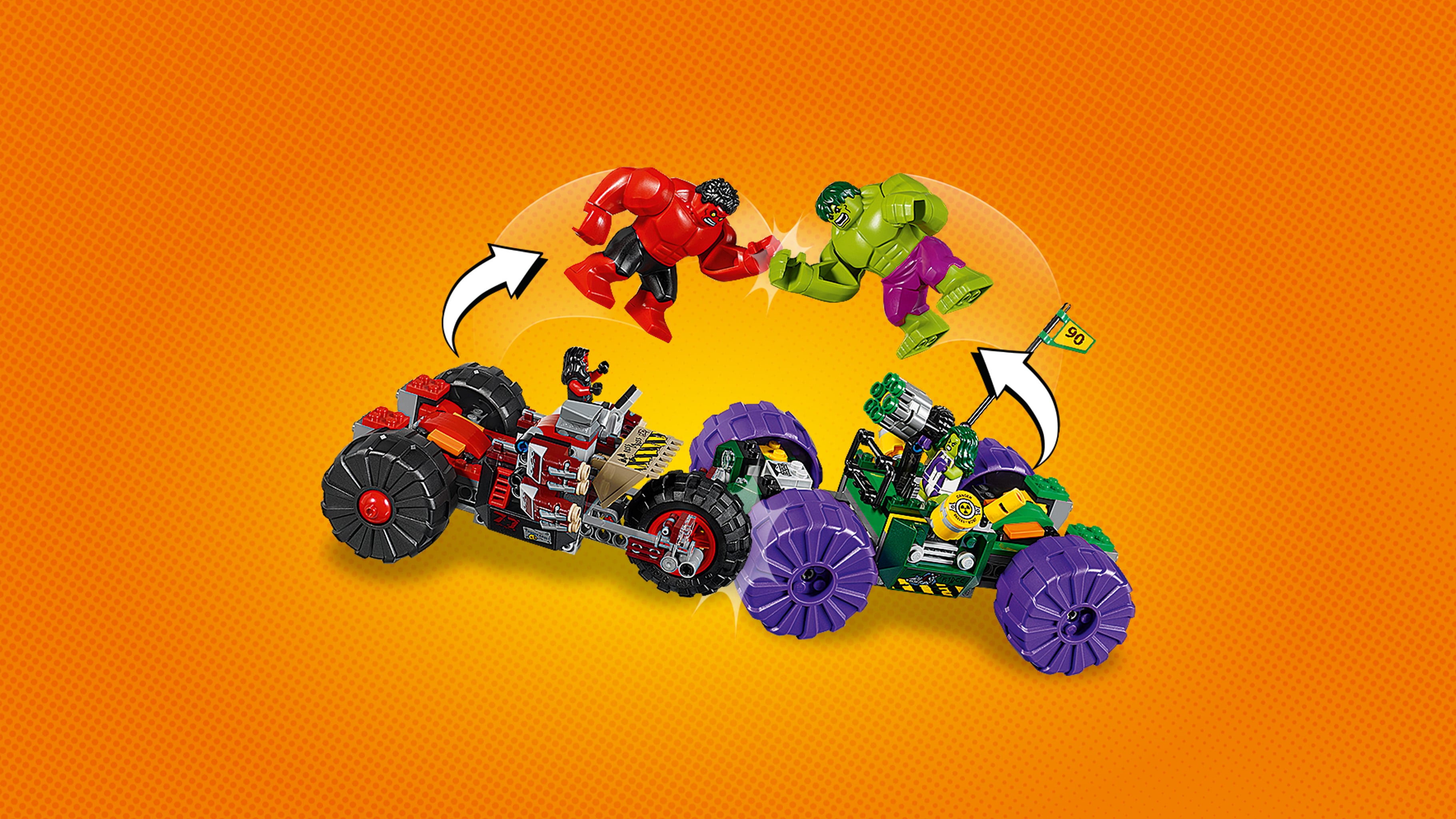 LEGO Marvel Super Heroes Hulk gegen Red Hulk 76078 LEGO Marvel Galaxus