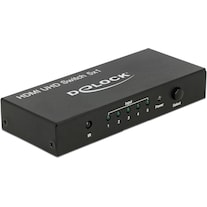 Delock 5 Port HDMI Switch, aktiv verstärkt