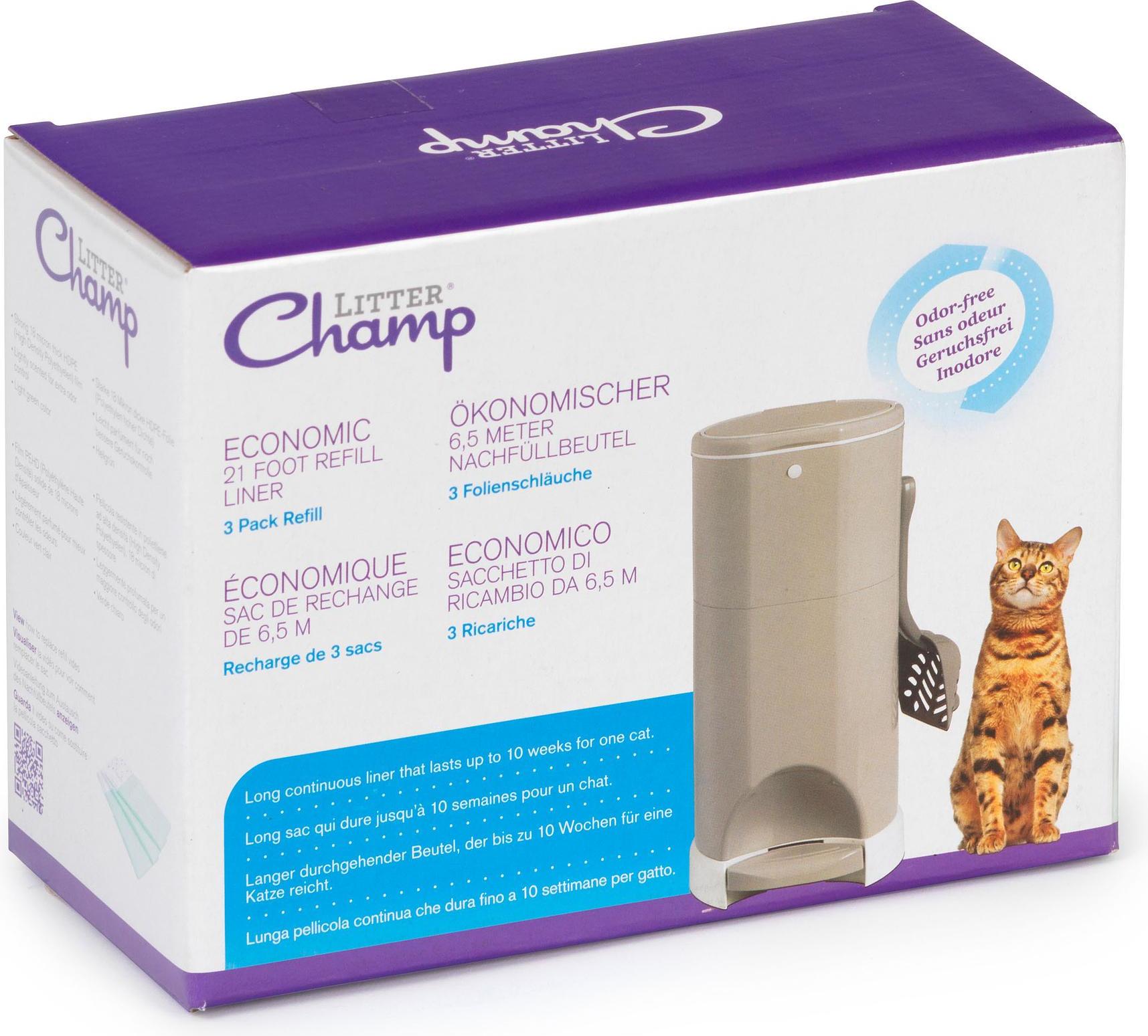 Litter Champ Refill roll bag 12 metres pack of 3 buy at Galaxus