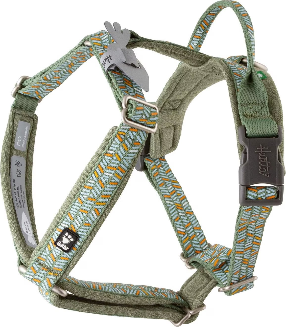 Comparer les prix de Hurtta Harnais Razzle-Dazzle Y 55-65 cm Hedge (Chien, Sport canin), Collier + laisse
