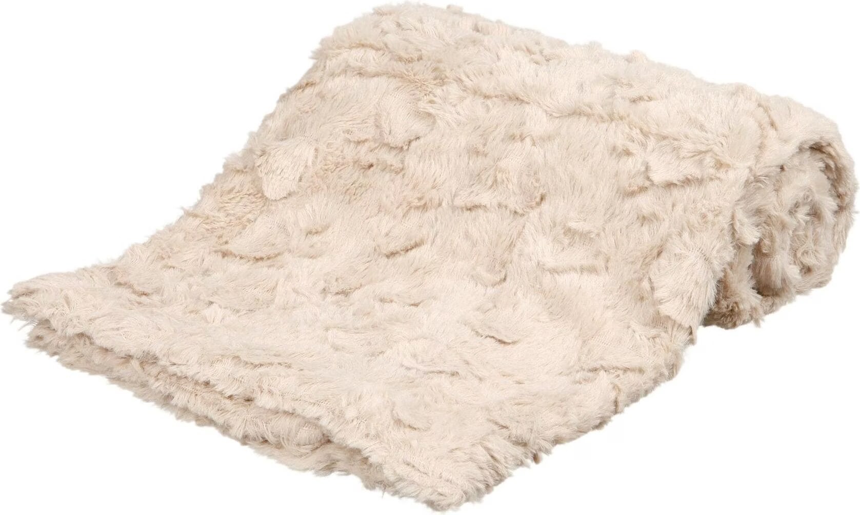 Comparer les prix de Couverture en peluche douce beige Trixie Cosy 