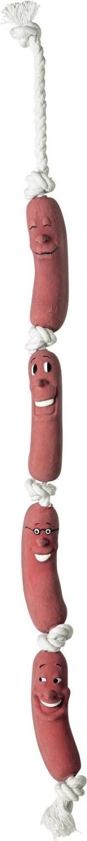 Comparer les prix de Hunter Saucisse sur corde Jouet pour chiens latex (Jouets pour chiens), Jouets pour chien
