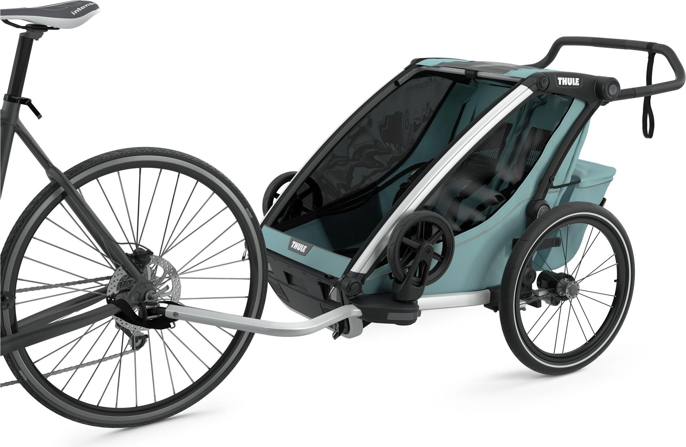 Thule double store bike trailer