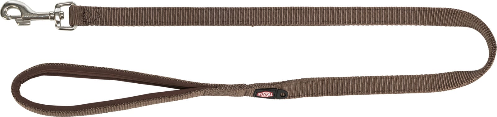 Comparer les prix de Trixie Premium leash, M-L : 1.00 m/20 mm, brun (M, L, Chien), Collier + laisse