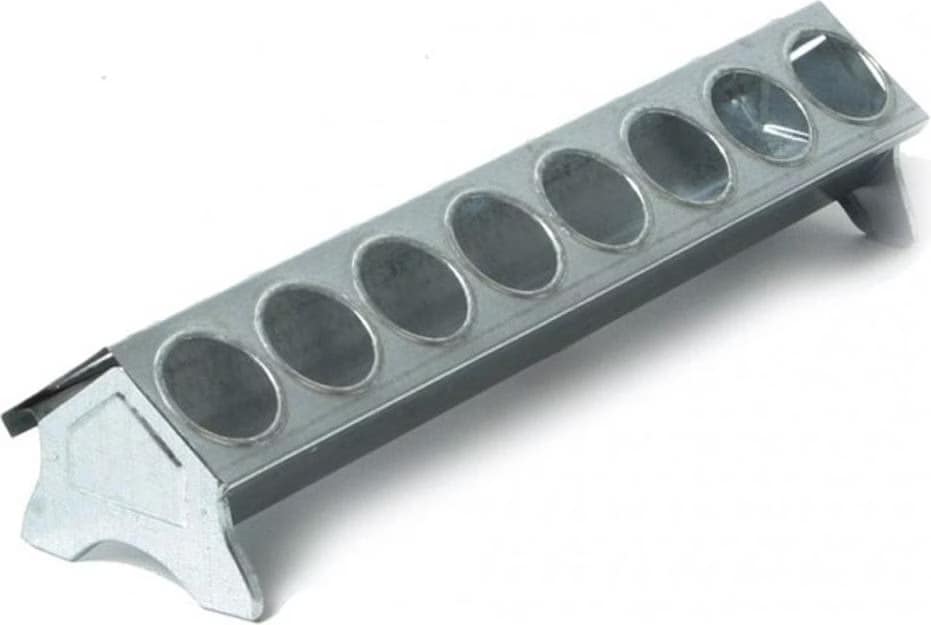 Meilleurs prix pour EBI Mangeoire pour poussins Duvo+ galvanise trous ronds, Gamelle