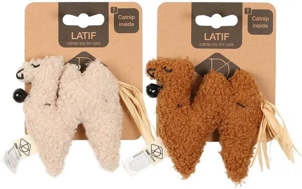 D&D Chameau avec catnip, 16 x 3 x 9.5 cm (Jouets pour chats), Jouets pour chat