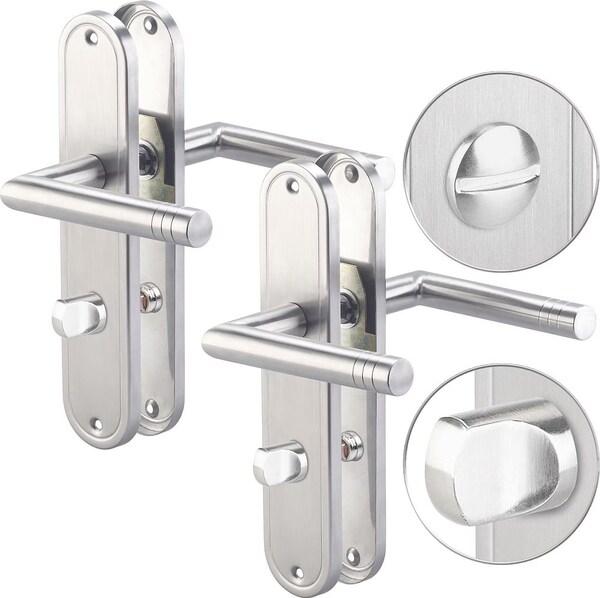 Garniture Intérieure Noire Pour Poignée De Porte,pièces Intérieures