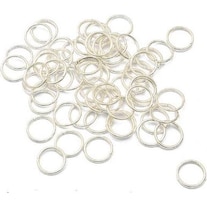 MU Style Riri Series Metall Haar Ringe (200er-Set)