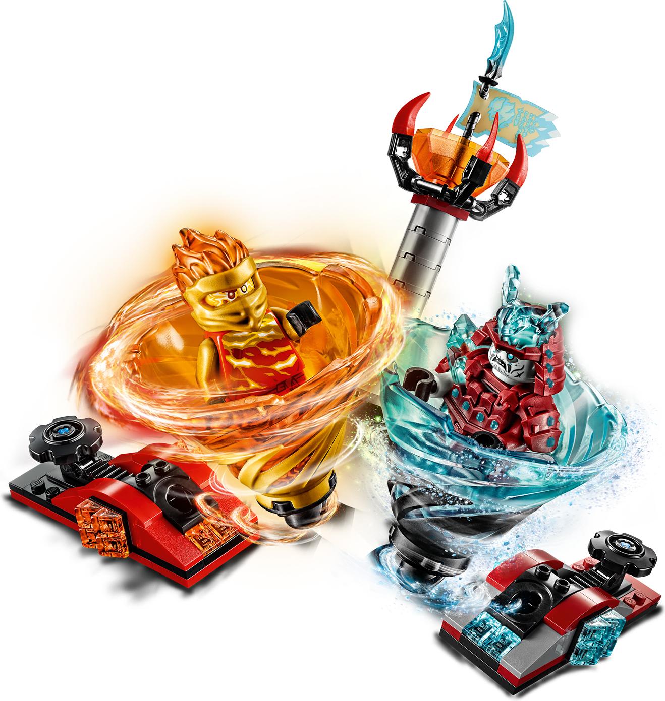 LEGO Spinjitzu Slam Kai vs. ice samurai 70684 LEGO Ninjago Galaxus