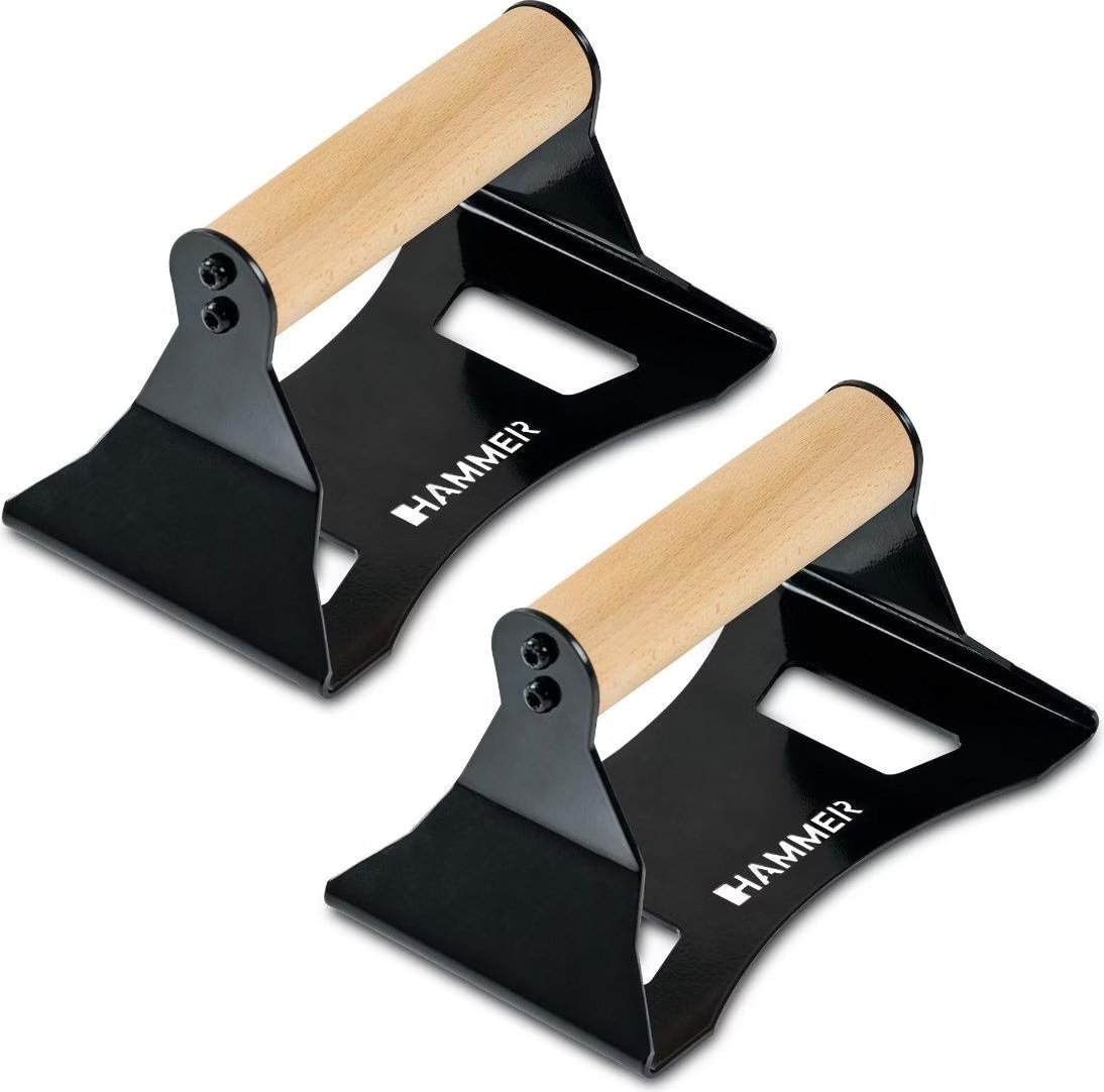 BARE HANDS Liegestützgriffe Set - 4 Parallettes Aus Holz Für Calisthenics & Handstand