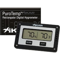 Xikar Hygromètre 833XI rectangulaire