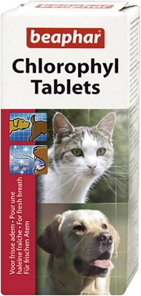 Comparer les prix de beaphar Comprims  la chlorophylle Dog/Cat-Stop, 30 pices (Chien, Chat, 30ml), Produits de soins pour animaux